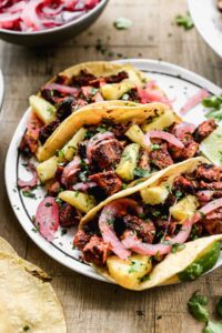 steak tacos