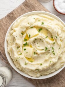 mashed potatoes
