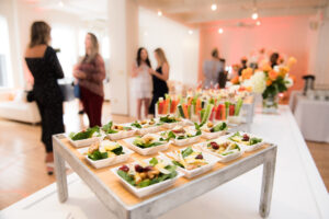 food catered at event